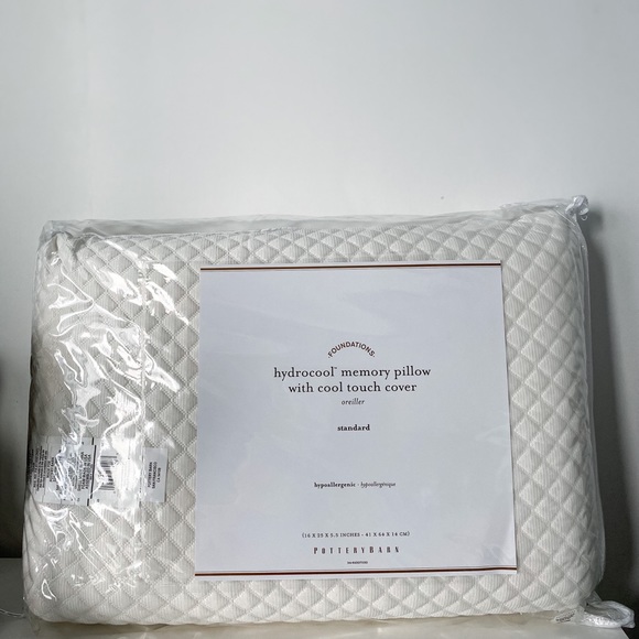 Pottery Barn Hydracool Memory Foam Pillow - Picture 1 of 2